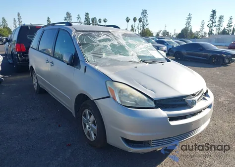 2005 Toyota Sienna Le z USA, uszkodzony, nr VIN 5TDZA23C45S293203